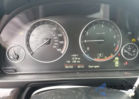 2013 BMW 528 I из США, поврежденный, VIN WBAXG5C54DD234653